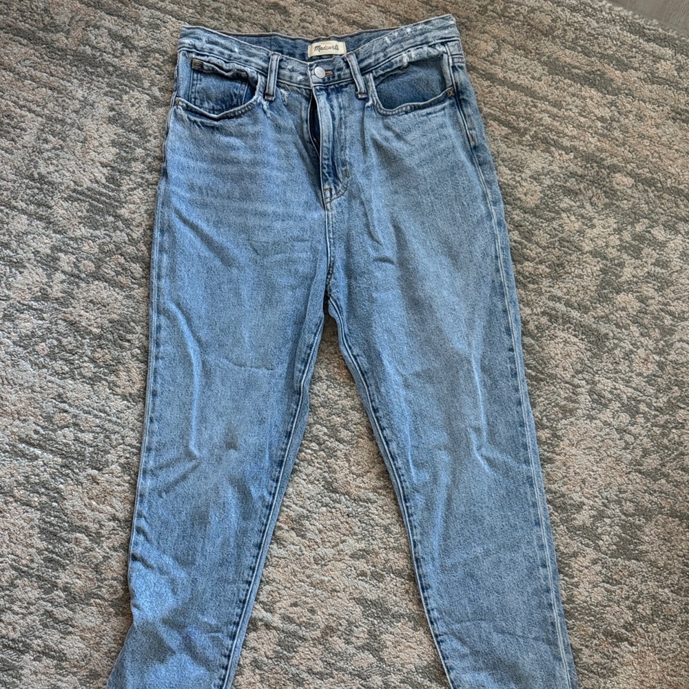 Madewell Light Blue Mom Jeans